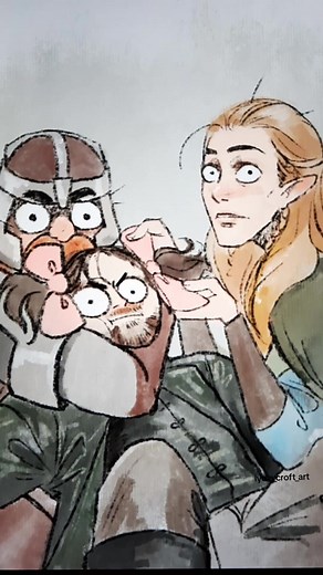 Unhand Your King! Lord of the Rings Comic ft. Aragorn, Legolas, and Gimli