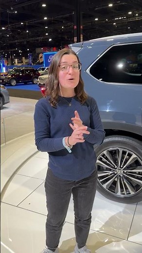 Testing out the Third Row of the all-new Toyota Grand Highlander at the 2023 Chicago Auto Show