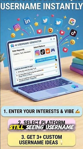 How to find UNIQUE & Aesthetic Usernames for Instagram & TikTok (Free AI)