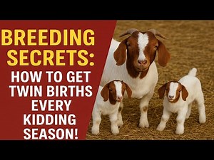 Breeding Secrets: How to Get Twin Births Every Kidding Season!