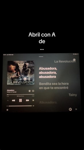 Abril con A de #abusadora #wisinyyandel #fyp #paratiiiiiiiiiiiiiiiiiiiiiiiiiiiiiii #temazo