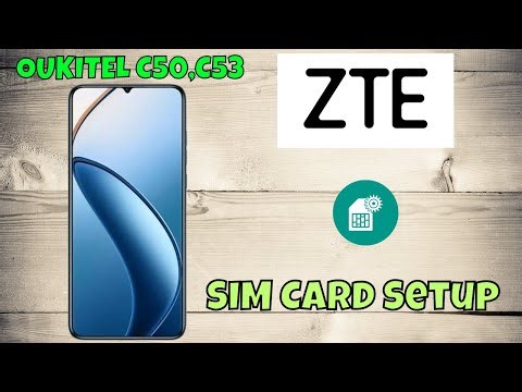 OUKITEL C50,C53 SIM Card Setup Guide | How to Use SIM Card Features