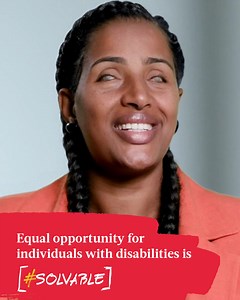 Children with disabilities have many abilities! Inclusive Education A New Narrative = #Solvable. Yetnebersh Nigussie: | Rockefeller Foundation