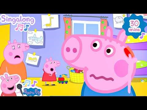 Boo Boo Song 🤕🎵🐷 Sing Along with Peppa! Nursery Rhymes for Kids | Peppa Pig Songs: Peppa Pig Cartoon