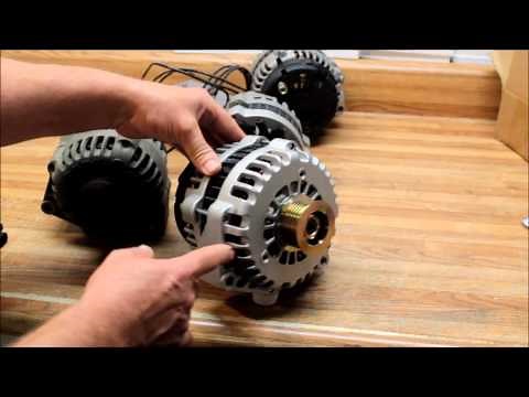 GM's AD244 type Single, Dual, Triple Rectifier High Output Alternator swap