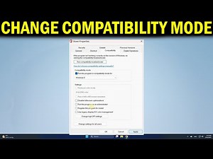How To Change Compatibility Mode Settings in Windows 11/10
