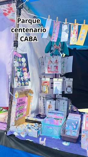 Nuevos productos de anime en Parque Centenario