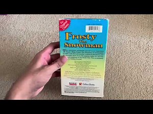 Frosty The Snowman 1999 VHS