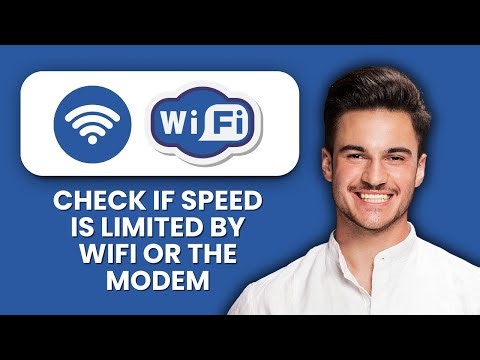 How to Check if Your Internet Speed Is Limited by Wi‑Fi or the Modem 🌐 Easy Speed Test