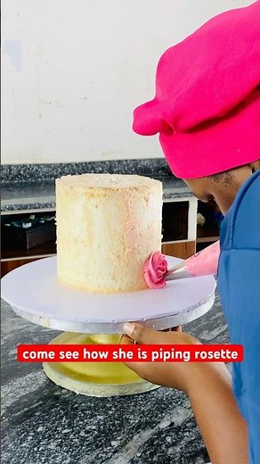 how to pipe rosette #shortvideo