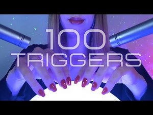 [ASMR] 100 Tapping Triggers in 100 Minutes ✨