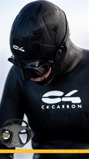 Condor Carbon Mask Antifog The Condor is designed and developed for peak performance in any type of diving: freediving, spearfishing, snorkeling or scuba diving. Now standard with a new anti-fog technology. C4 puts an end to the problem of fogging in diving masks by introducing several models equipped with special films applied to the inside of the lenses. These films prevent fogging in any situation, as long as a few simple usage guidelines are followed. 🇮🇹https://c4carbon.com/spearfishing/pr