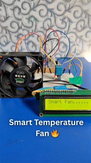 Fan Speed Changes Automatically with Temperature 😳