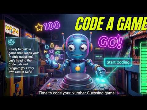Code a Secret Vault! 🔢 Number Guessing Game JavaScript Tutorial (CodeKids Lesson 2)