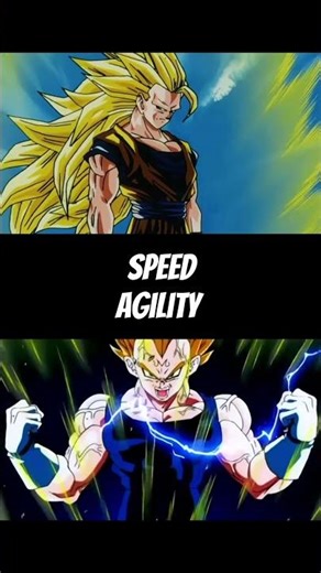 Goku (super saiyan 3) vs majin vegeta (super saiyan 2) #vegeta #goku