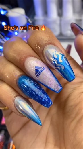 Nail Hack101 : How to “refresh” an old set #nails #nailtutorial