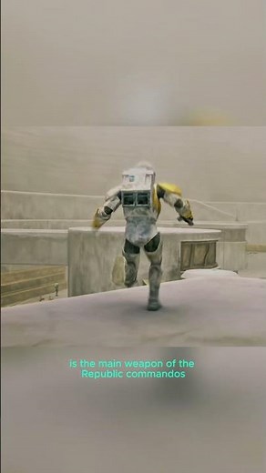 Did you know this about the clone no commandos blaster? #starwars #clonewars