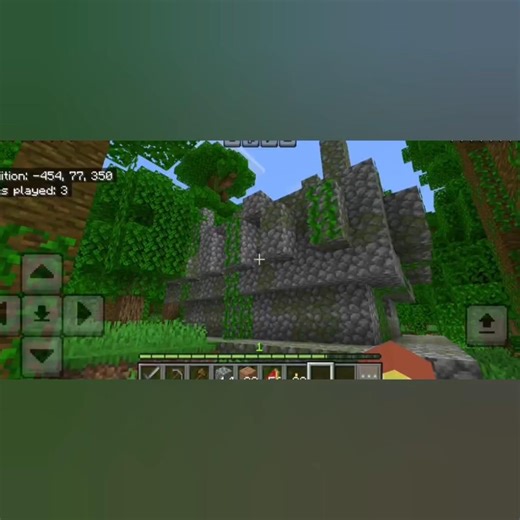 I Found a Hidden Jungle Temple in Minecraft.. 😱 Full of mystery😳 #minecraft #technogamerz.