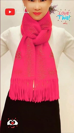 Loop Silk Scarf for Lively Outfit Swing