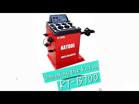 Unboxing and assembling the Katool KT-B700 tire balancer by, Modified1