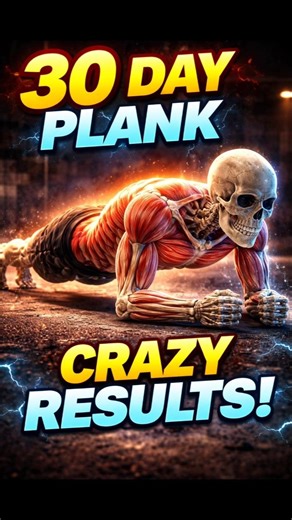 💪💀 What Happens If You Do Planks Every Day for 30 Days? | Skeleton AI Fitness Short 🔥#skeletonai