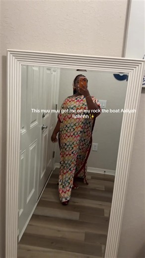 Muu Muu Dress Outfit: Petite Curvy Approved Kaftan Style