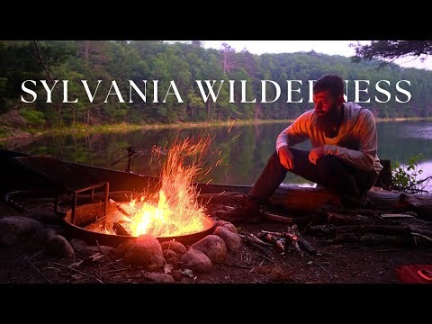 3 Days Solo Canoe Camping in a Backcountry Wilderness