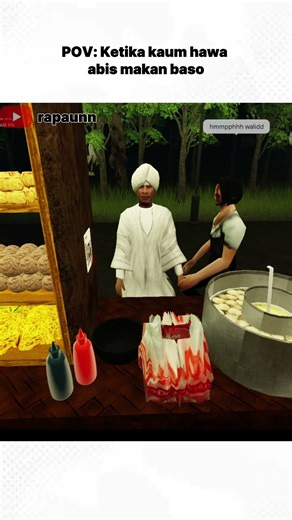 This is Walid's condition after eating the Malang Anomaly Meatballs.