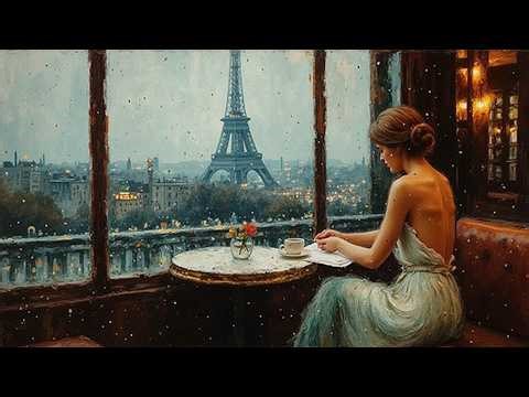 Orchestral Vintage Music Paris Cafe Scene 1950s Style Romantic Vintage Song