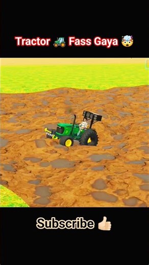 Tractor 🚜 Fass Gaya 🤯 #automobile #trending #gaming #tractor #shortsfeed #ytshorts #shorts #gaming
