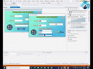 Formulario Operaciones con Números Visual Basic