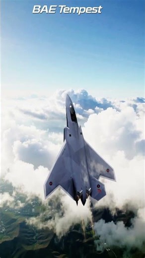 BAE Tempest | Swarm Master of the Future #fighterjet