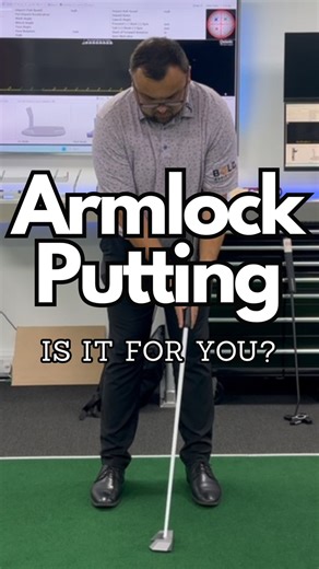 Armlock Putting… Is it for you? The question i’ve heard recently is “should I be going for an armlock putter to gain greater control?” The answer, maybe… There are many benefits to armlock putters although they are only suitable on an individual basis. Want to see if there’s benefits to take advantage of? Get in touch and book your putter fitting today. | Matt Williams Golf