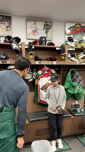 The Minnesota Wild have signed Weston Paszkiewicz to a one day contract ✍️ #mnwild | Make-A-Wish Minnesota | Minnesota Wild