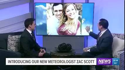 WELCOME: Arkansas native Zac Scott has made his way back to the Natural State from Texas to be 5NEWS' morning meteorologist. Please help us welcome Zac to Northwest Arkansas and catch his first forecast Monday morning on KFSM. | 5NEWS