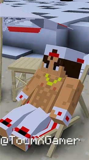 When it's hot in Minecraft!