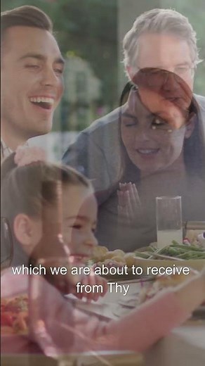 Grace Before Meals | Short Catholic Prayer of Thanks