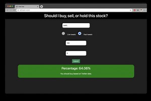 Stock Sentiment based on Social Media Analysis