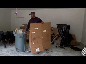 Garage cleanout in Dallas, Texas!! Part 1