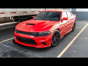 AeroFlowDynamics Dodge Charger Front Splitter & Rear Spats Install