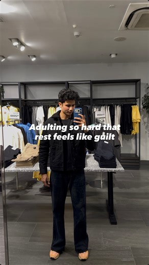 Dr.Akif Ali on Instagram: "Adulting so hard that resting feels unproductive……..🫠 (adulting, dental life, living abroad , international student life , student , dental student, clinic days, study grind, INBDE prep, healthcare life, burnout, self-care, international student , mental health, balance, student life ) #reels #fyp #dentalstudent #student #explorepage✨"