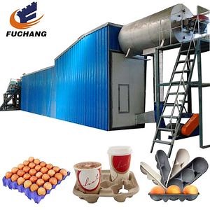 [Hot Item] Tray Forming Make Machines Drying System Pulp Molding Machine
