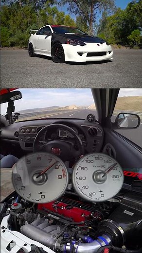260 HP HONDA DC5 INTEGRA TYPE R / 100-200 km/h Acceleration / FAST !