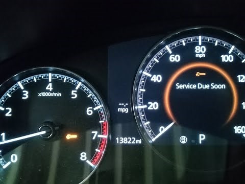 Mazda 3 How to Reset Oil Light Service Due Soon