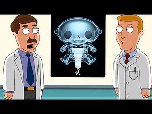 Family Guy !! Stewie put the flashlight in