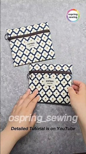 [DIY] Very Easy Zip Pouch 💕