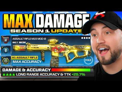 new *NO RECOIL* M15 MOD-0 AR LOADOUT in BO7 Warzone! (Best M15 MOD-0 Class for COD WZ)