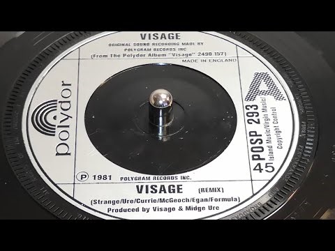 Visage - Visage (1981 7" Single)