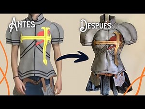 TUTORIAL ARMADURA de goma eva de Erza Scarlet. Mejoro mi armadura de 2017 en 2021