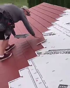 830K views · 3.5K reactions | Quick visual of how these interlocking shingles are installed in the field with only one aluminum nail per shingle. #construction #technology #builder #roof #utah Credit to @aluminumshingle | Civil Engineering Discoveries | Facebook
